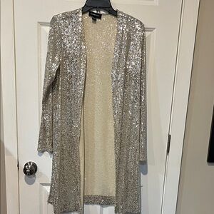 Fifteen Twenty Champagne Sequin duster m